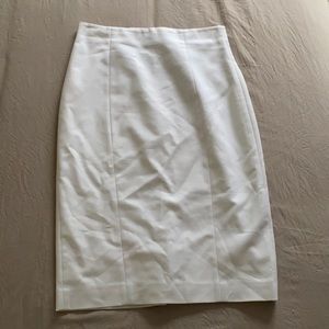 White Pencil Skirt